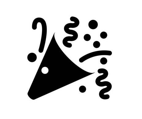 Party popper icon